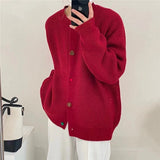 Women Knitted Cardigan Loose Fashion Sweater