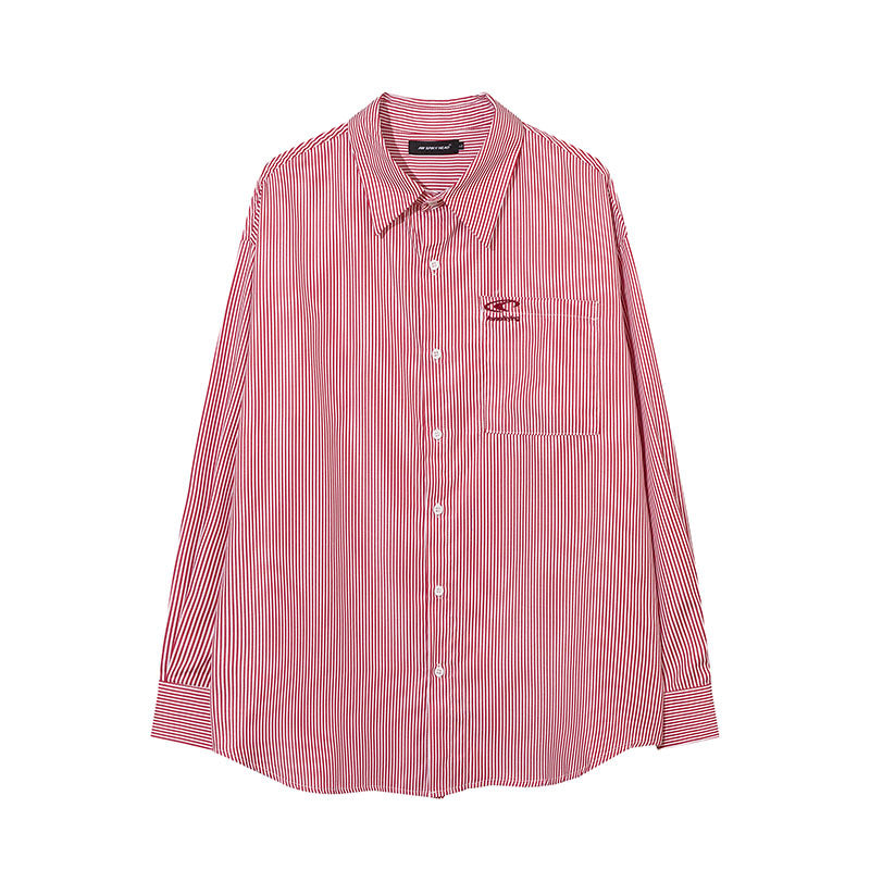 Long Sleeve Shirt Cityboy Striped Retro Vibe