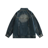 Women Jackets Vintage Denim Jacket Vintage Distressed