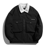 Unisex Coat Lamb Fur Winter Loose Cotton Coat