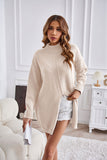 Women Pullover Sweater Turtleneck Fashion Knitwear