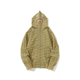 Bathing Ape Hoodie Full Print Sweater Cardigan Zip Hooded
