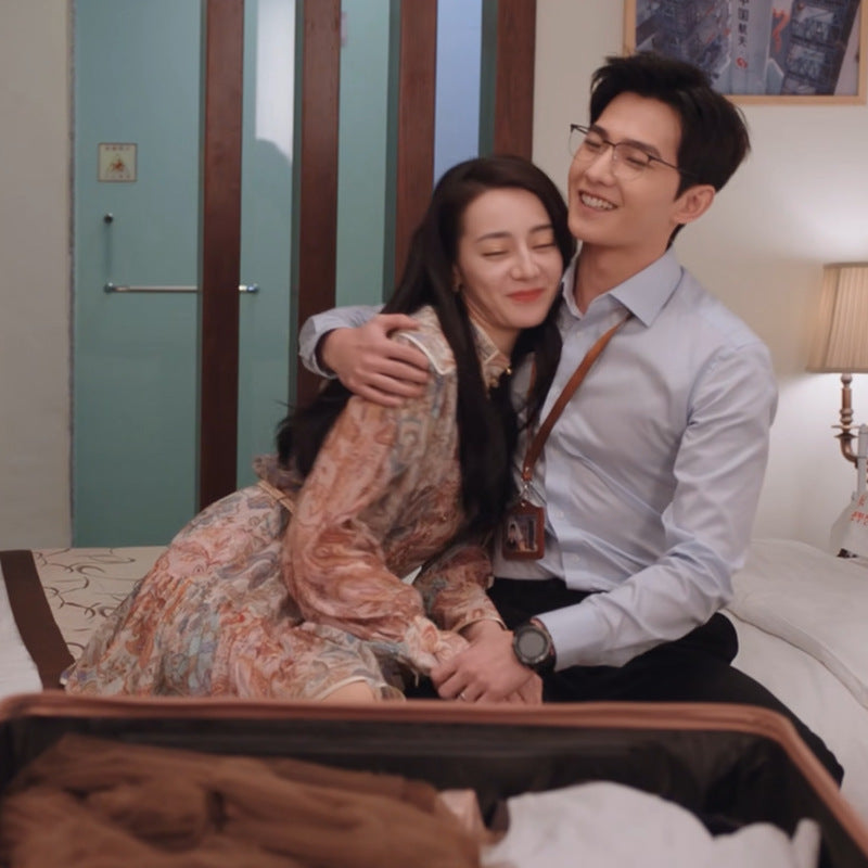 Betty Draper Valentine's Day Dress Autumn Vintage Printed Dress