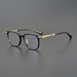 CHH Chrome Hearts Glasses Vintage Pure Titanium Black Frame Glasses