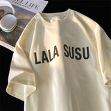 Men's T Shirt Summer Loose Cotton Heavy Weight