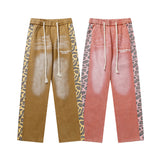 Cargo Pants Retro Loose Patchwork Cargo Pants