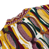 Kapital Sweater Vintage Pingtian and Macro Pattern round Neck Loose Pop Contrast Color Stereo Retro Sweater