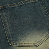Men Jeans Retro Casual Loose