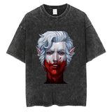 Astarion Girl Dinner Graphic T Shirt Baldurs Gate 3 Fan Game