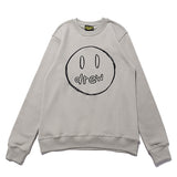 Drew House Sweatshirts Unisex Sketch Smiley Face Crew Neck Sweater