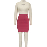 Women Dress Commute Work Skirt