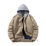 Mens Vintage Jackets Baseball Jacket Cotton Jacket Couple Flight Jacket