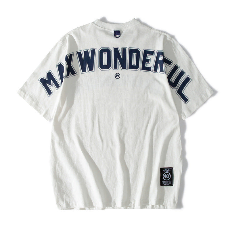 Men T-Shirt Cotton Loose