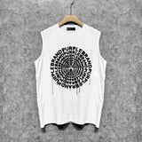 Purple Brand Tank T Shirts Sleeveless T-shirt Vest