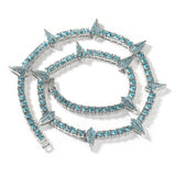 Jewelry Luminous Drip Oil Panther Necklace Alloy Spectrum St. Valentine's