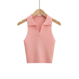 Women Vest Knitted Vest Emotional Slim Fit