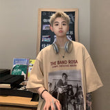 Men T Shirt Summer Loose Casual