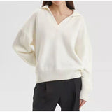 Women Work Business Casual Sweats Knitted Sweater