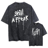 Washed Vintage Rock Band Korn Falling Away From Me T shirt