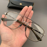 CHH Chrome Hearts Glasses Ultra Light Square Toad Mirror Myopia Glasses Frame