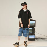 Anti Social Club T Shirt Short Sleeve T-shirt Loose Summer Wear