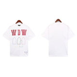 Who Decided War T Shirts Who Decided War Letter Print Short Sleeve T-Shirt