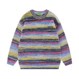 Women Sweater Gradient Oversize All-Matching Knitted Sweater