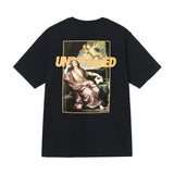UNDEFEATED T Shirts Crew Neck Men's and Women's Loose