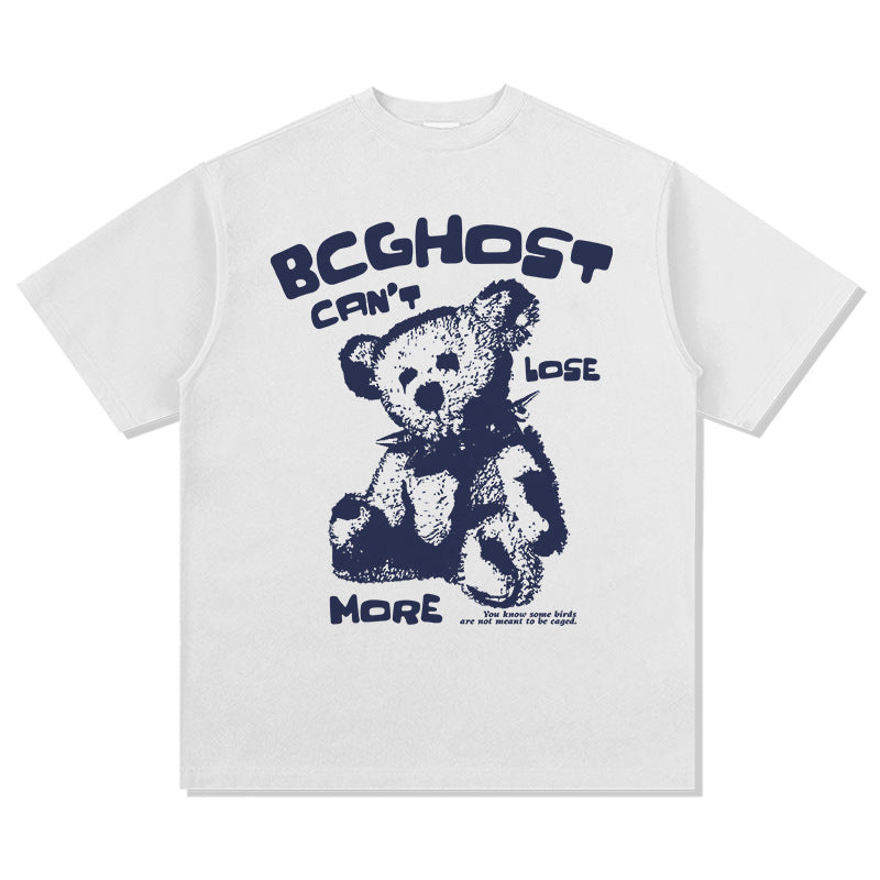 Unisex T-Shirt Loose Neckline Short Sleeve T-Shirt