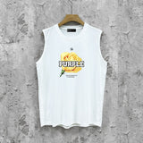 Purple Brand Tank T Shirts Sleeveless T-shirt Vest