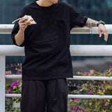 Fog Fear of God Essentials T Shirt Classic Solid Color Pocket Loose and Simple Couple Short Sleeve T-shirt