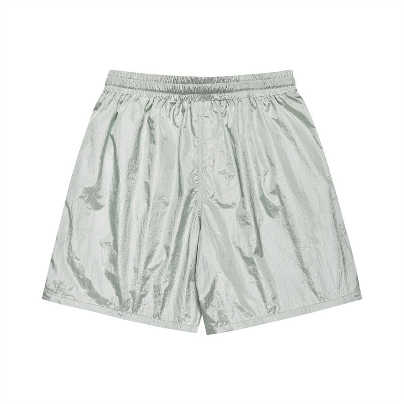 Men Shorts Quick-Drying Lightweight Double Layer Mesh Style for Sports Fitness