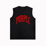 Purple Brand Tank T Shirts Sleeveless T-shirt Vest