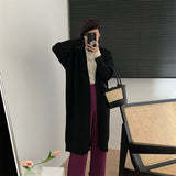 Women Knitted Cardigan Loose Temperament Cardigan Sweater