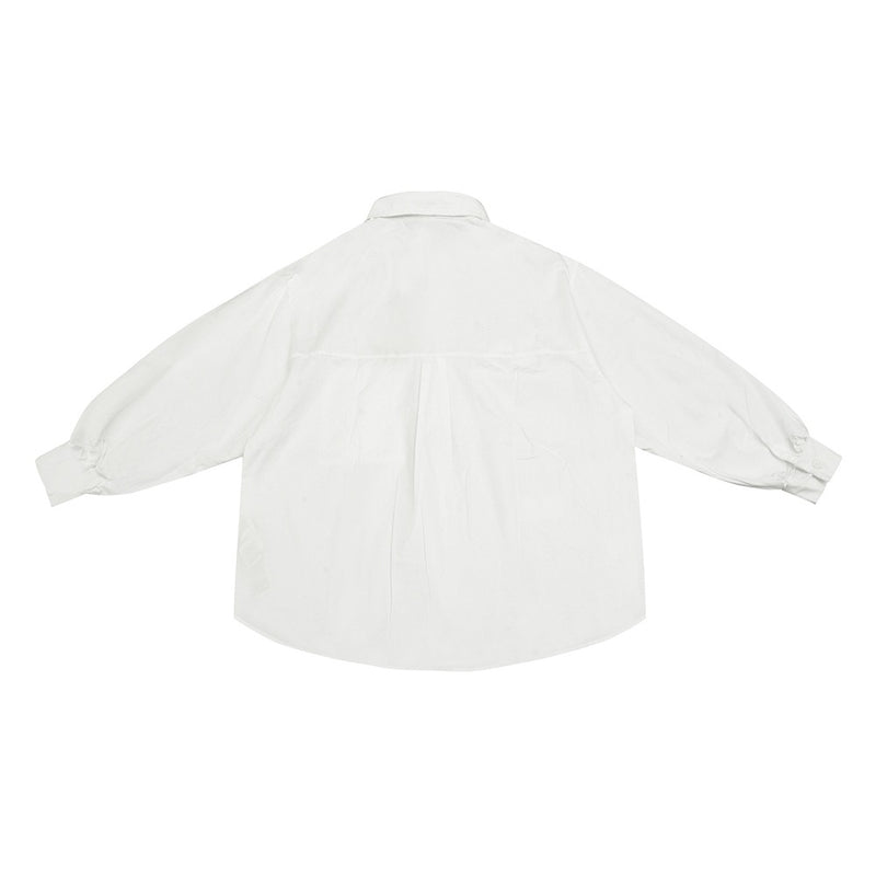 Unisex Shirt Cityboy Loose Retro Multi-Pocket Jacket