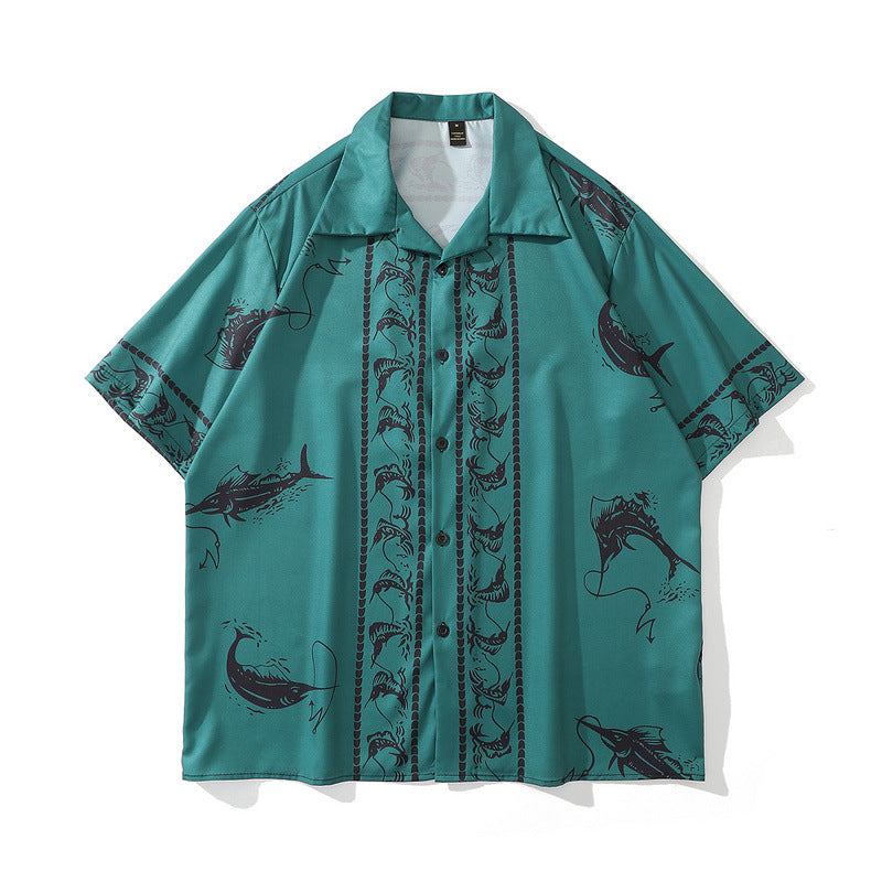 Short Sleeve Shirt Summer Loose Oversize Cardigan