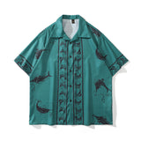 Short Sleeve Shirt Summer Loose Oversize Cardigan