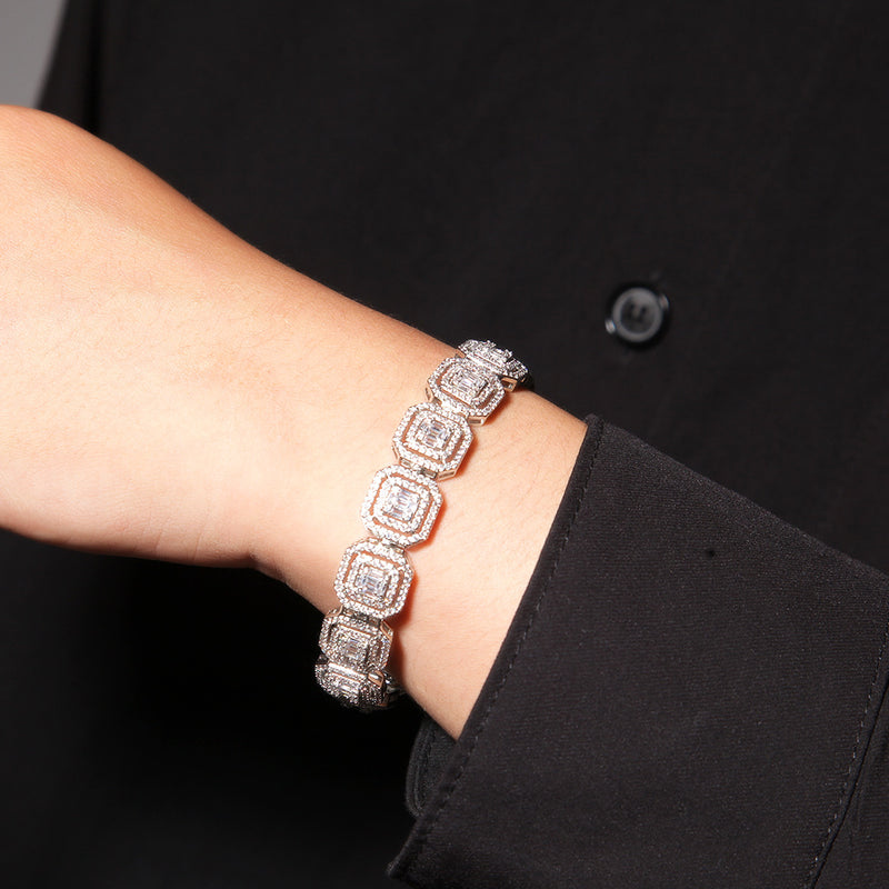 Bracelet with Diamond Hip Hop Bracelet ins Vintage St. Valentine's Spectrum