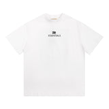 Fog Essentials T Shirts Spring/Summer Letter Pattern Crew Neck Short Sleeves
