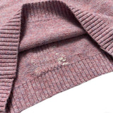 Kapital Sweater Vintage Pingtian Hehong round Neck Loose Bone Skeleton Knit Casual Sweater