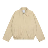 Unisex Denim Jacket Simple Loose Short Jacket