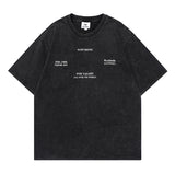 Men T-Shirt Old Loose Leisure All-Matching