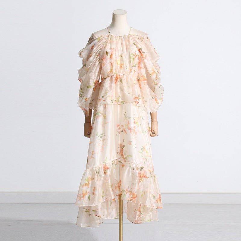 Bohemian Dress Vintage Girly Style Petals Dress