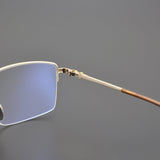 CHH Chrome Hearts Glasses Personalized fashion half frame myopia glasses frame