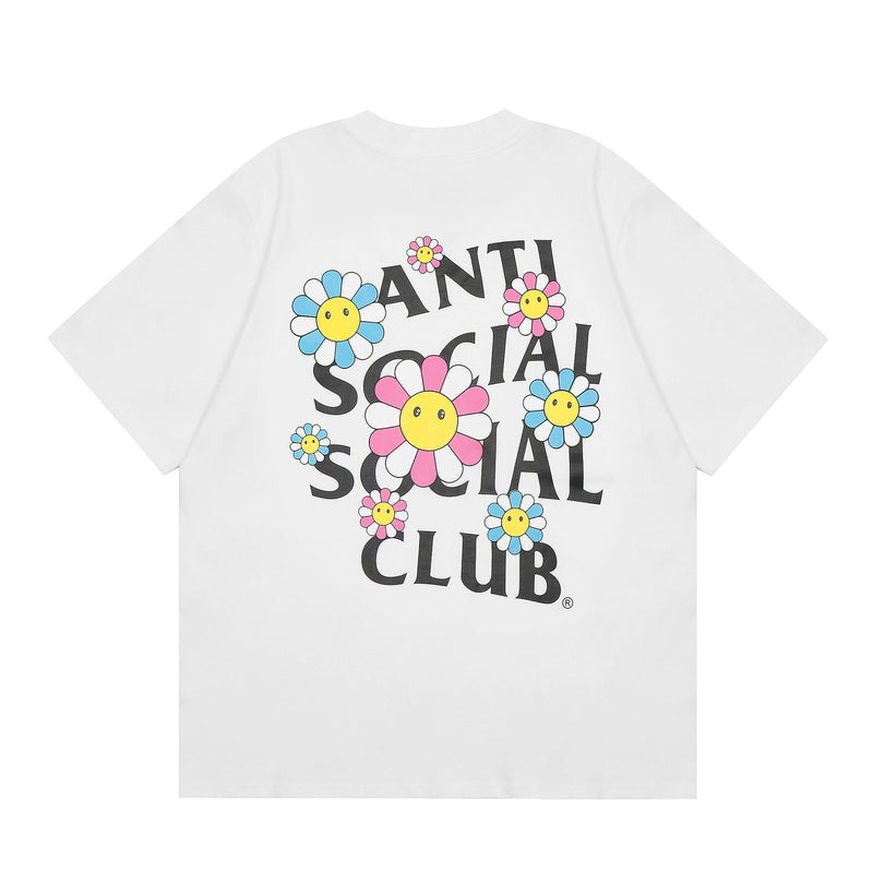 ANTI SOCIAL CLUB T-Shirt Casual Short Sleeve T-Shirt