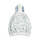 Bathing Ape Hoodie Luminous Star Print Jacket