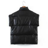 Women Cotton Coat Fashion Thickened Warm Stand Collar