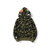 Ape Hoodie Classic Camo Shark Autumn