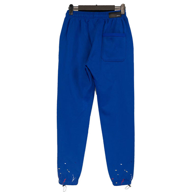 Amiri Jeans Sweatpants Casual Couple Sports Trousers Fashion
