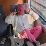 Women Knitted Cardigan Loose and Lazy Style
